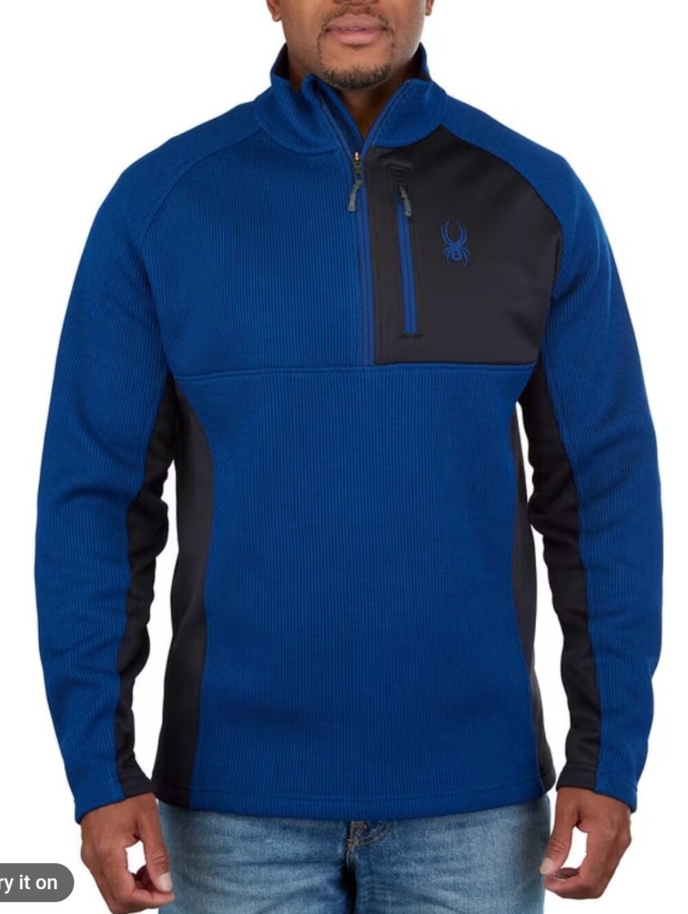 Spyder Gait Half Zip Pullover Sweater